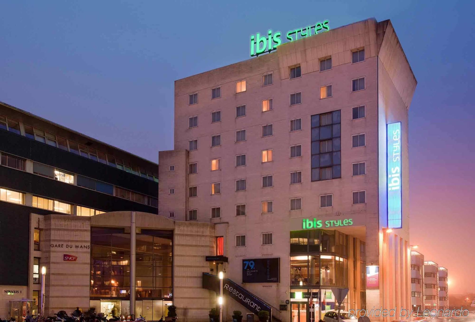 Hotel Ibis Styles Le Mans Gare Sud Exterior foto